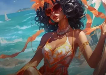 Estampas Tropicais: Tênis que Celebram o Espírito Carnavalesco