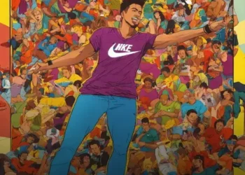 Tênis casual em materiais sustentáveis