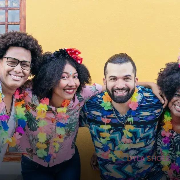 Tênis Coordenados com Acessórios para o Carnaval