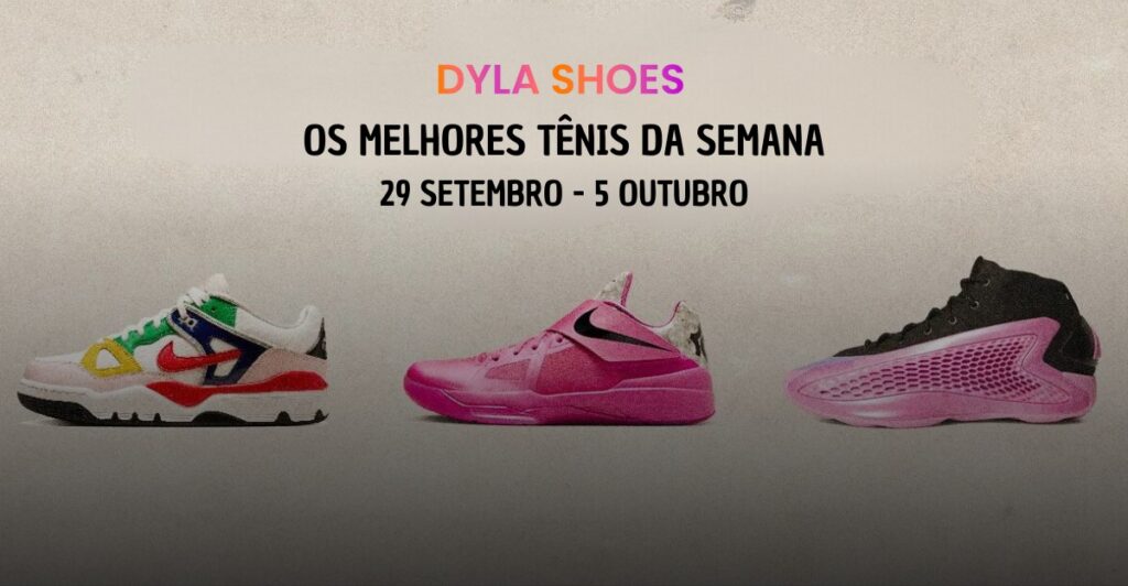 Nigo Air Force 3 e KD 4: Os Melhores Lançamentos da Semana