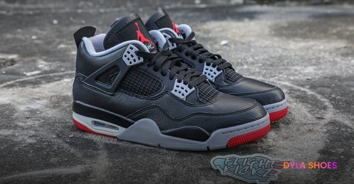 Air Jordan 4 Bred Reimagined