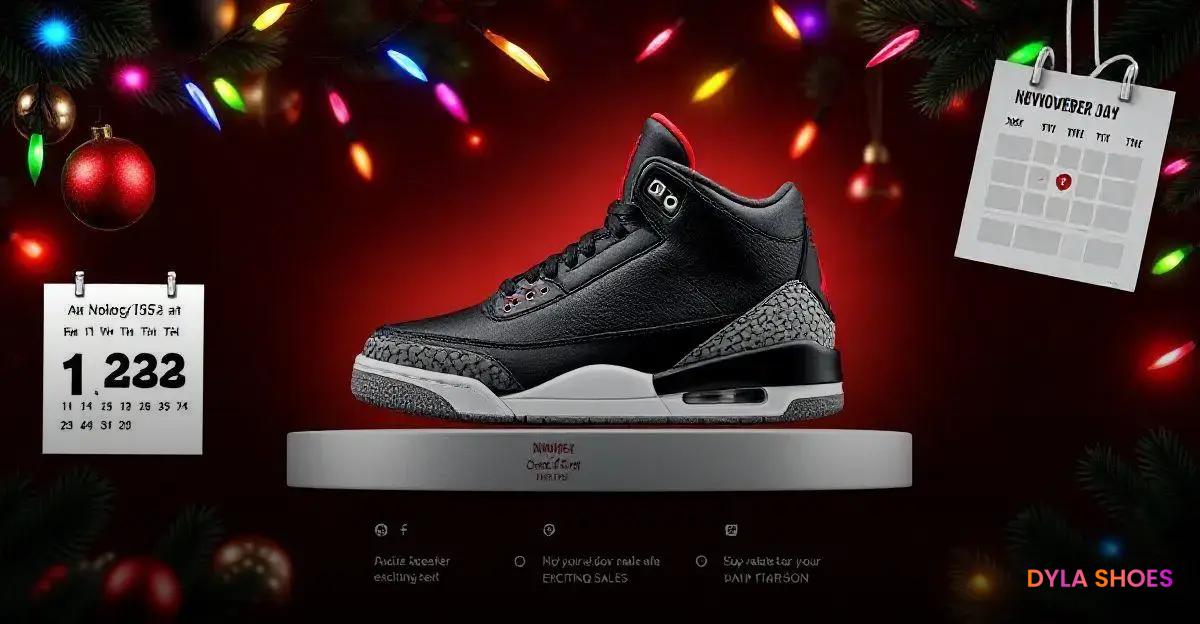 Air Jordan 3 Black Cement