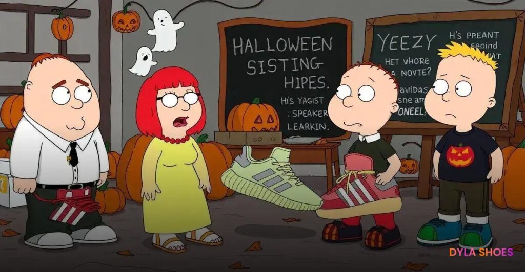 Family Guy zomba de Yeezys em Especial de Halloween