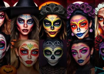 Inspirações de Maquiagem para Arrasar no Halloween