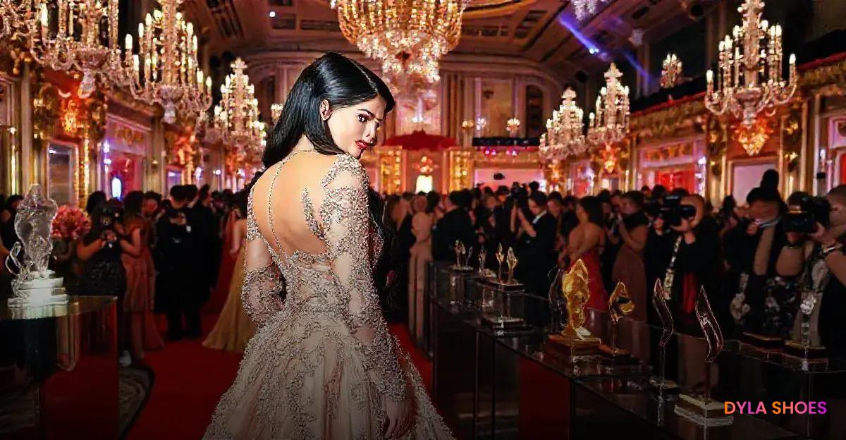 Kylie Jenner e seu vestido deslumbrante