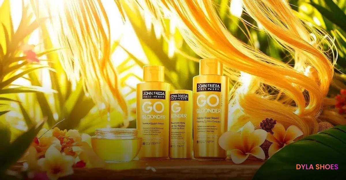 Linha Go Blonder da John Frieda