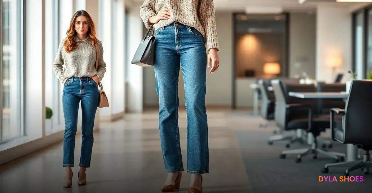 Look 3: Calça Jeans Reta com Suéter