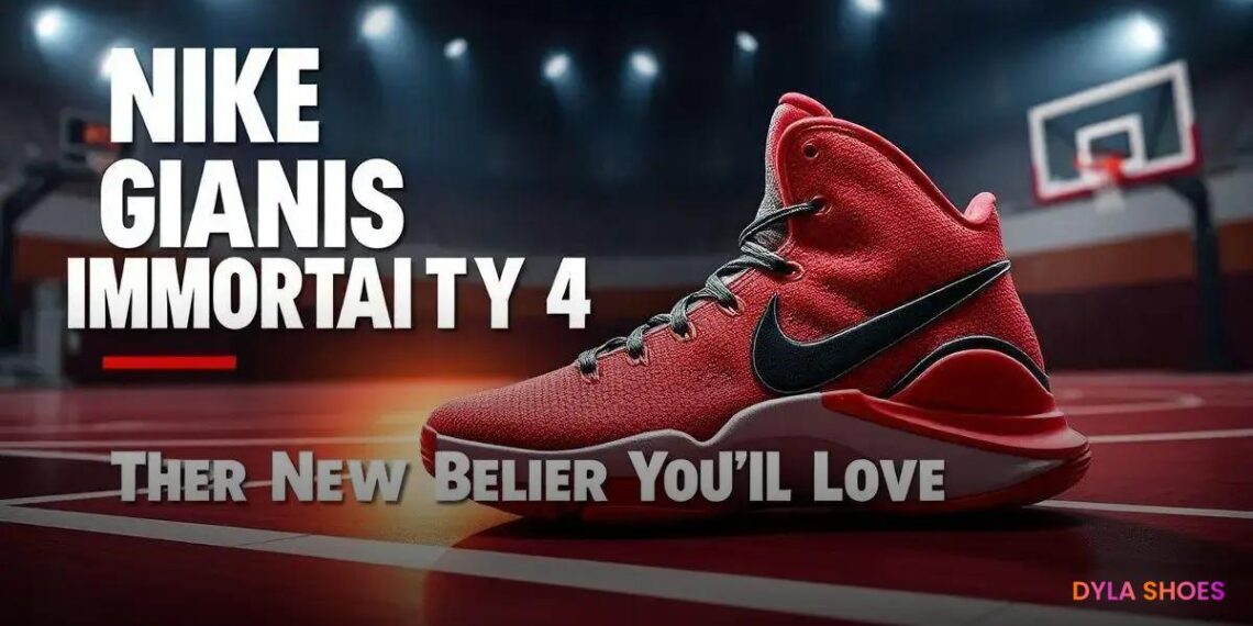 Nike Giannis Immortality 4: A Nova Cor Bred que Você Vai Amar