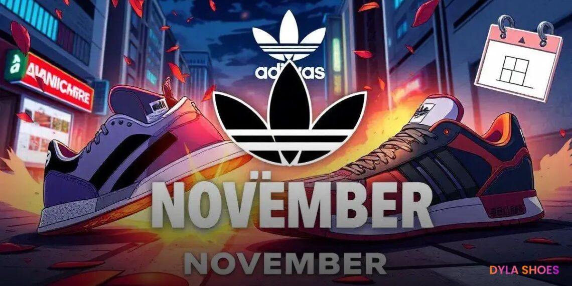 Os Melhores Sneakers Adidas que Chegam em Novembro