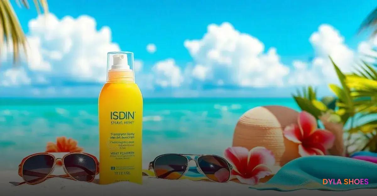 Protetor Solar Transparent Spray Wet Skin da ISDIN