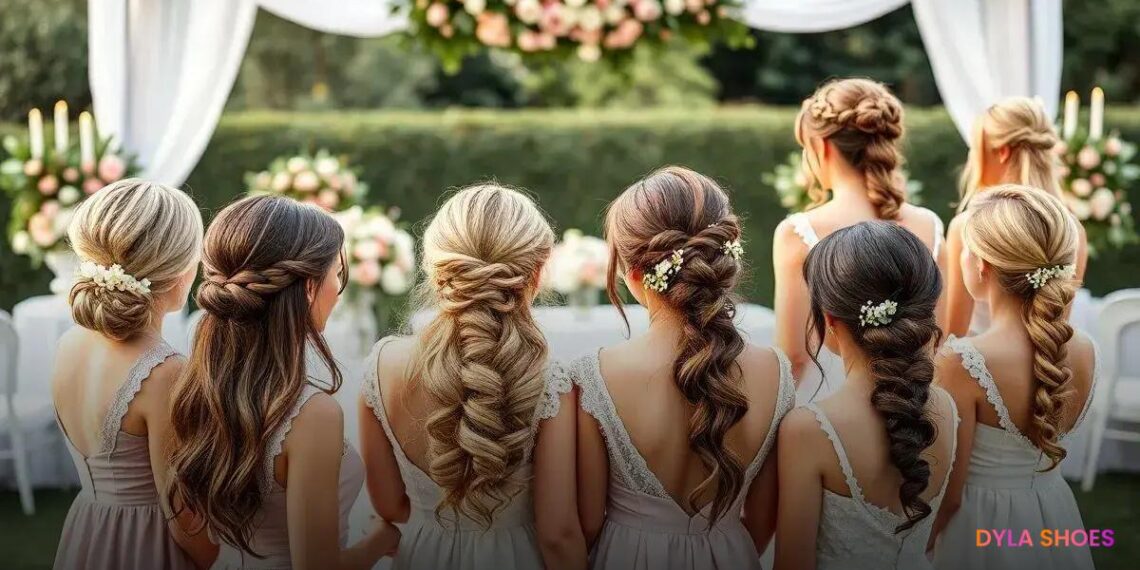 8 Penteados Elegantes para Madrinhas de Casamento com Cabelo Longo