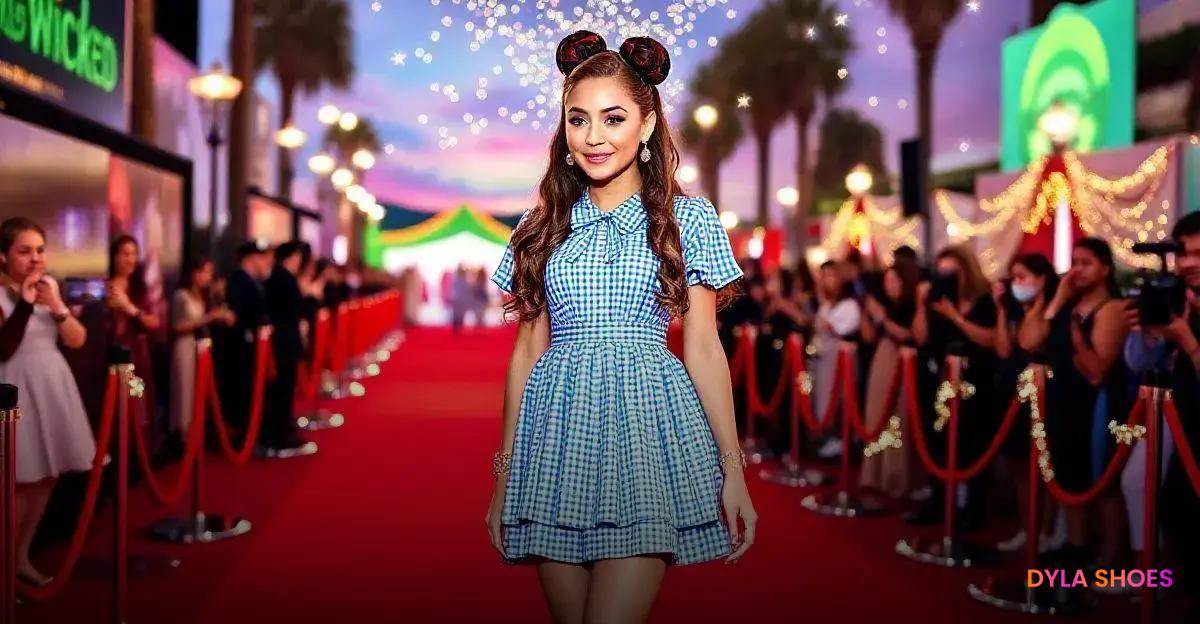 Ariana Grande e o look inspirado em Dorothy