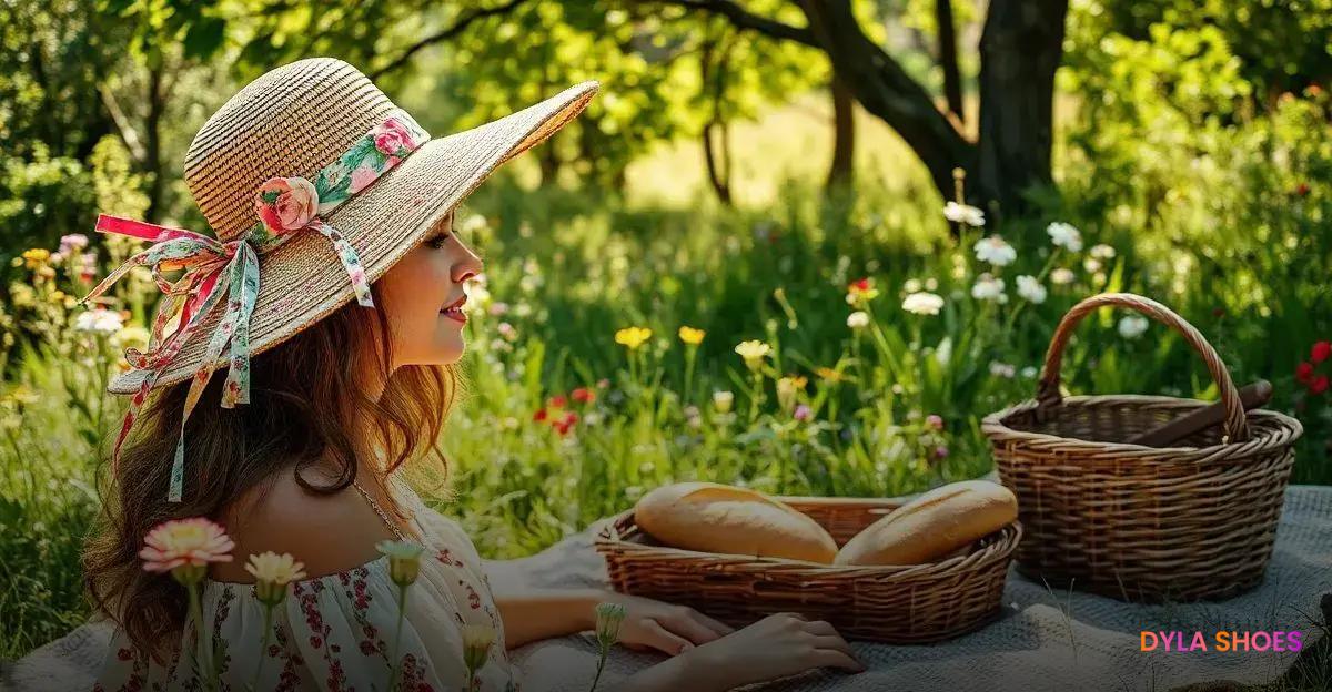 Chapéus de aba larga: Essencial para o estilo boho