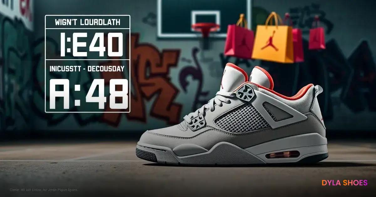 Como Comprar o Air Jordan 4 "Fear"