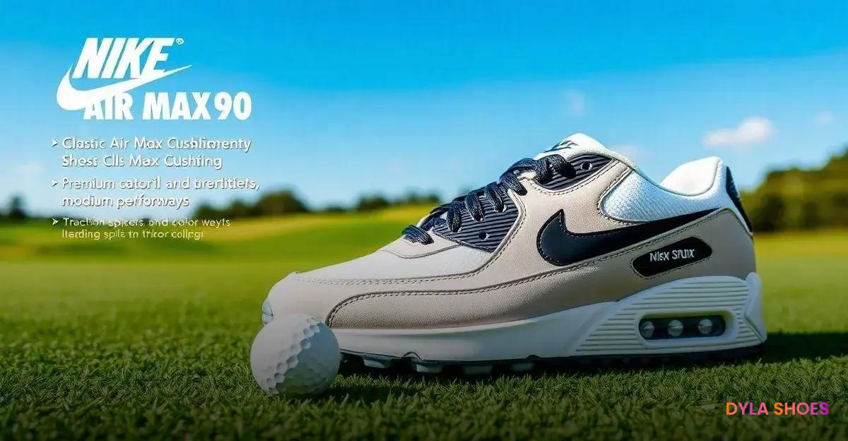 Design e Inovações do Nike Air Max 90 Golf