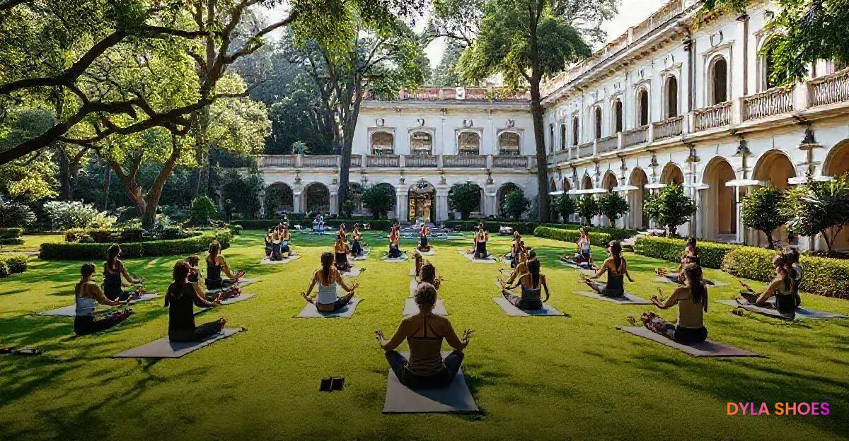 Experiência de Yoga no Palácio Tangará