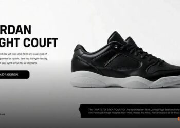 Jordan Flight Court: Novo Modelo Preto e Branco em 2024