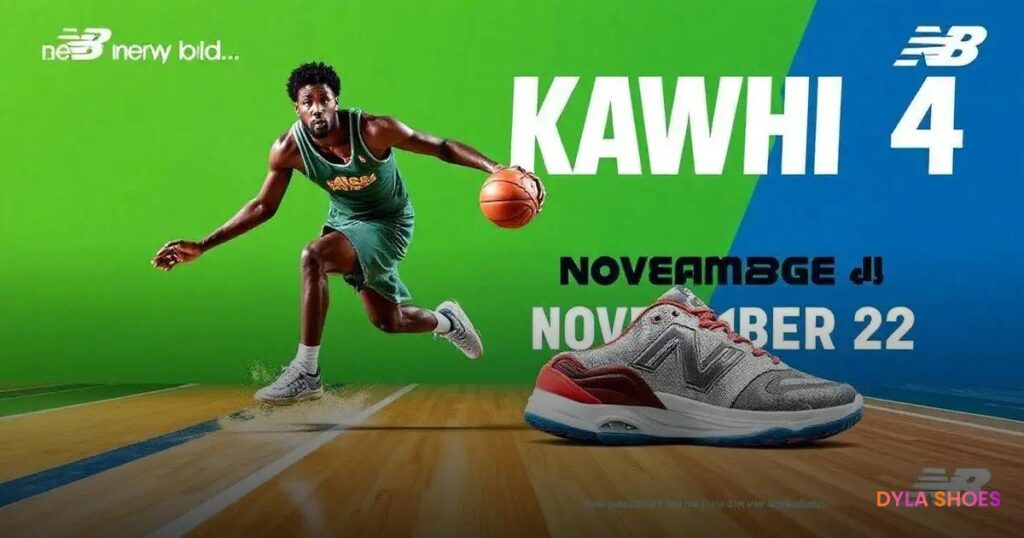 Kawhi Leonard e o Novo New Balance KAWHI 4: Lançamento em 22 de Novembro