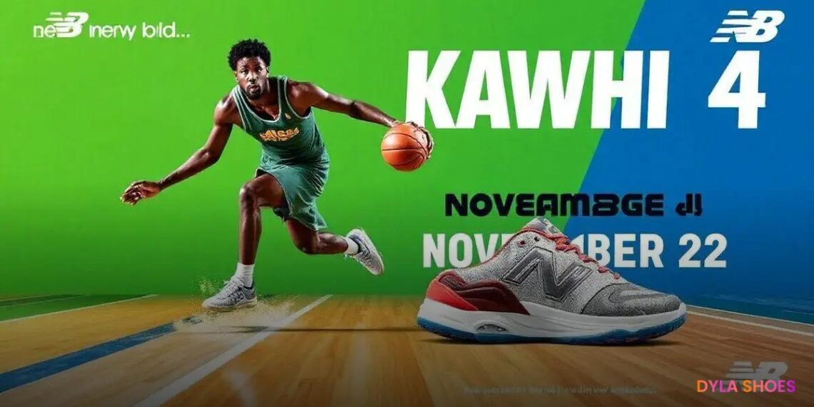 Kawhi Leonard e o Novo New Balance KAWHI 4: Lançamento em 22 de Novembro