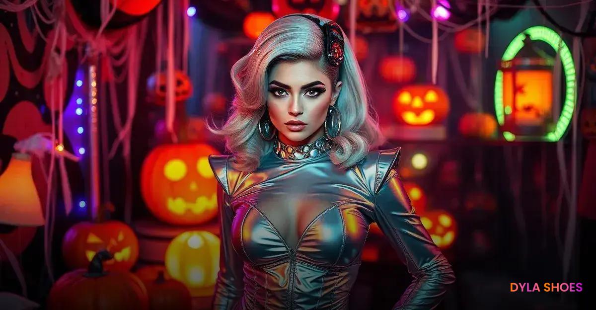 Kylie Jenner e seu visual de Barbarella