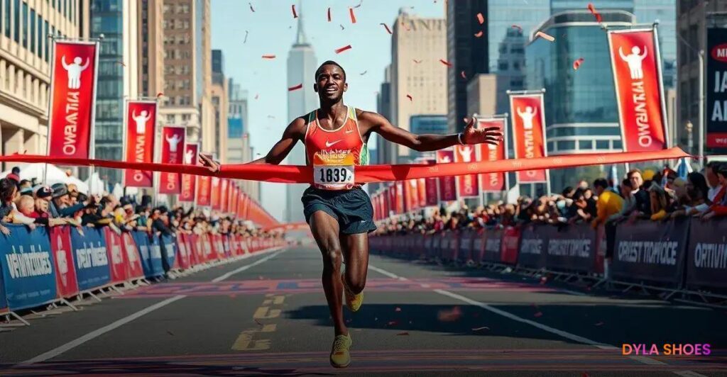 Nike Alphafly 3 Leva Abdi Nageeye à Vitória na Maratona de NYC