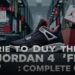 Onde Comprar o Air Jordan 4 "Fear": Guia Completo