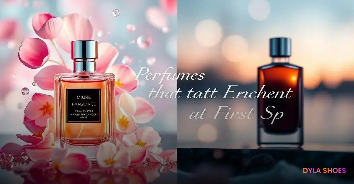 Perfumes que encantam na primeira borrifada