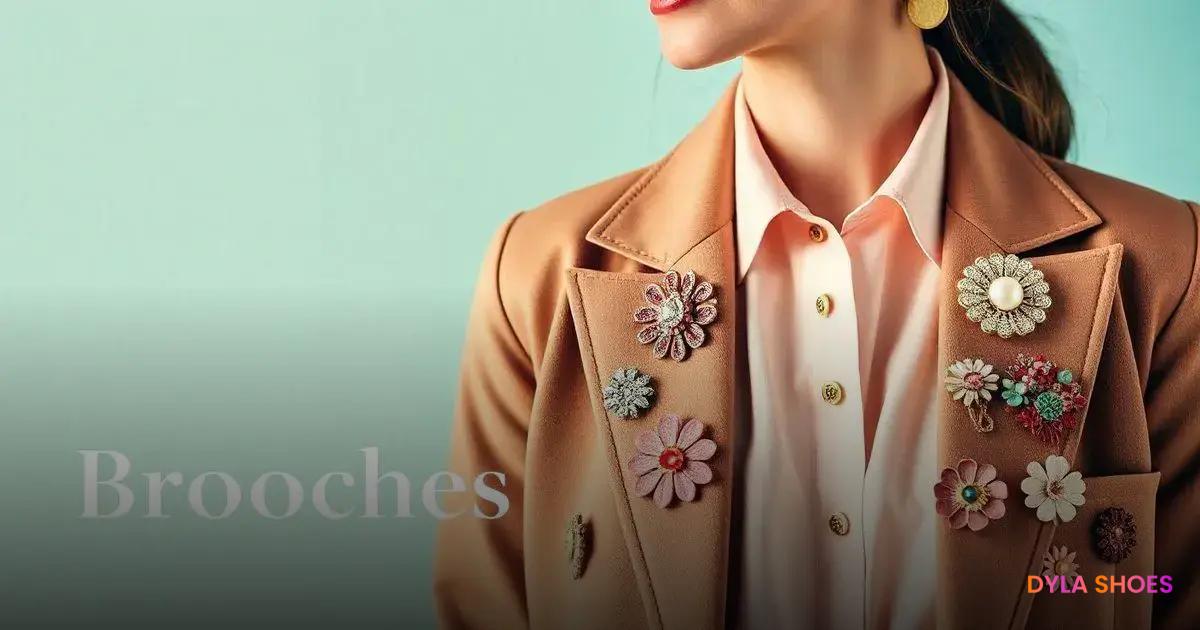 Tendências Atuais: Broches em Roupas e Acessórios