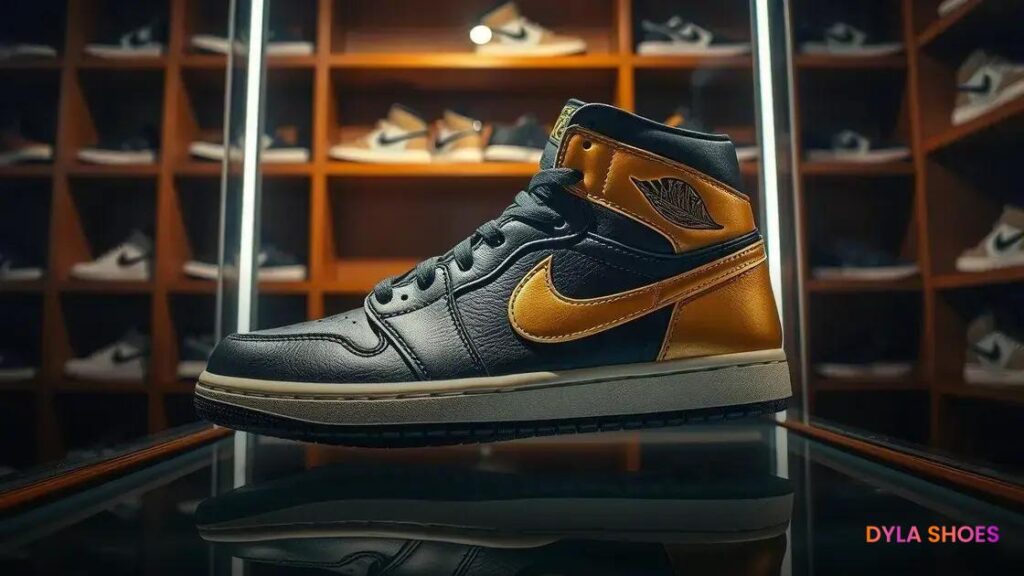 A história incrível do Air Jordan 1 preto e dourado que poucos conhecem