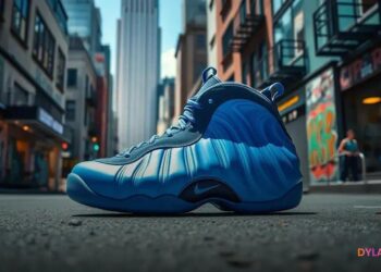 Nike Air Foamposite One ganha nova variant "Psychic Blue" para 2025