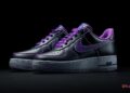 Nike Air Force 1 recebe novo colorway com costura roxa para crianças